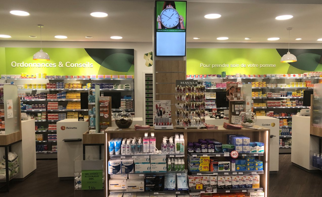 Pharmacie Vert pom